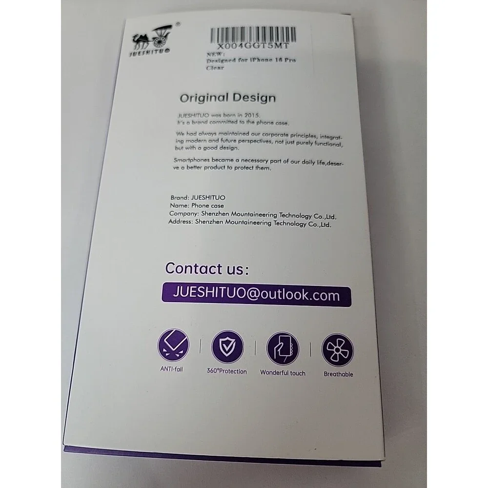 Jueshiruo Iphone 16 Pro Clear Two Screen Shields